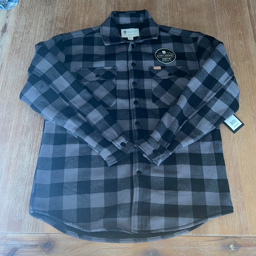 Matix shirt jacket. NWT.